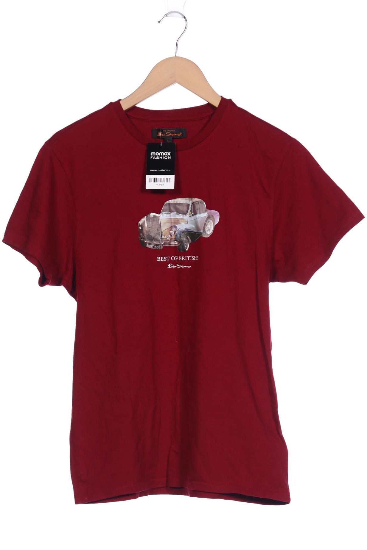 Ben Sherman Herren T-Shirt, bordeaux von Ben Sherman