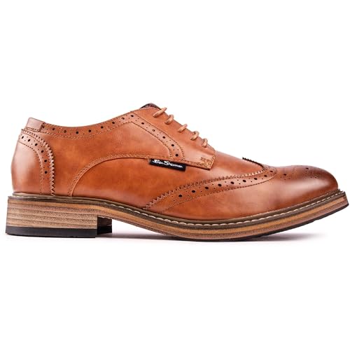 Ben Sherman Herren Triumph Brogue-Schuhe Schuhe Braun 42 EU von Ben Sherman