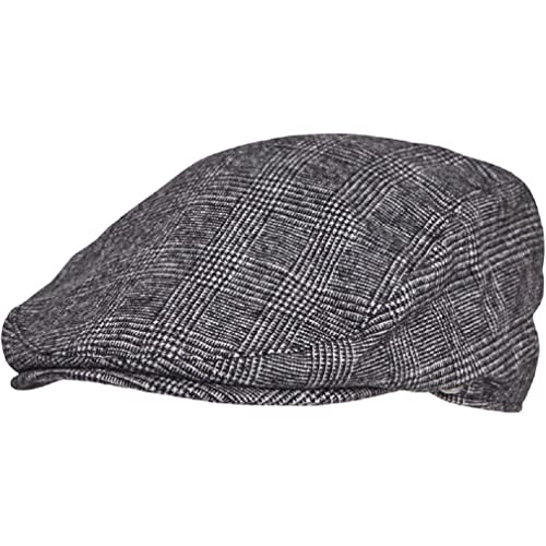 Ben Sherman Herren Ivy Flat Cap Grau, grau, Einheitsgröße von Ben Sherman