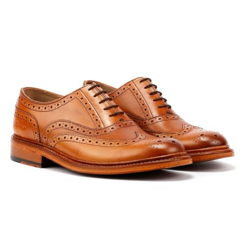 Ben Sherman Sugarman Brogue Leder Herren Braune Schnürschuhe - EUR 45 von Ben Sherman