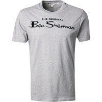 Ben Sherman Herren T-Shirts grau meliert von Ben Sherman