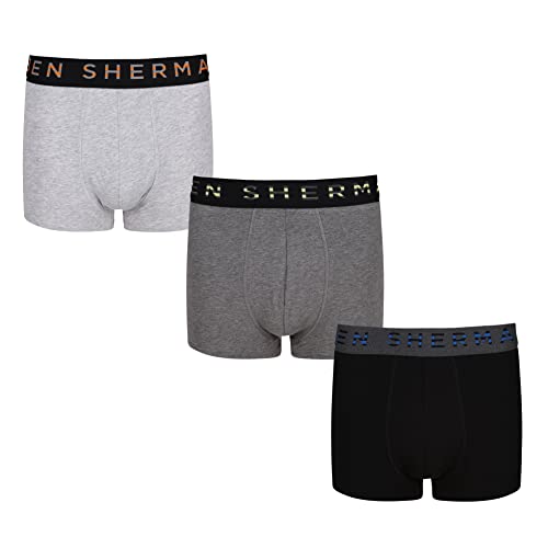 Mens Ben Sherman Super Soft Boxer Shorts with Elasticated Waistband Boxershorts, von Ben Sherman