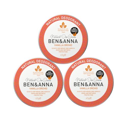 BEN & ANNA Deocreme Vanilla Orchid - Natürliche Deocreme für Herren und Damen - Deo Creme gegen starkes Schwitzen - Vegan & Naturkosmetik - Festes Deo ohne Aluminium - 1er Pack BEN & ANNA Deocreme Vanilla Orchid - Natürliche Deocreme für Herren und Damen - Deo Creme gegen starkes Schwitzen - Vegan & Naturkosmetik - Festes Deo ohne Aluminium - 1er Pack von Ben & Anna