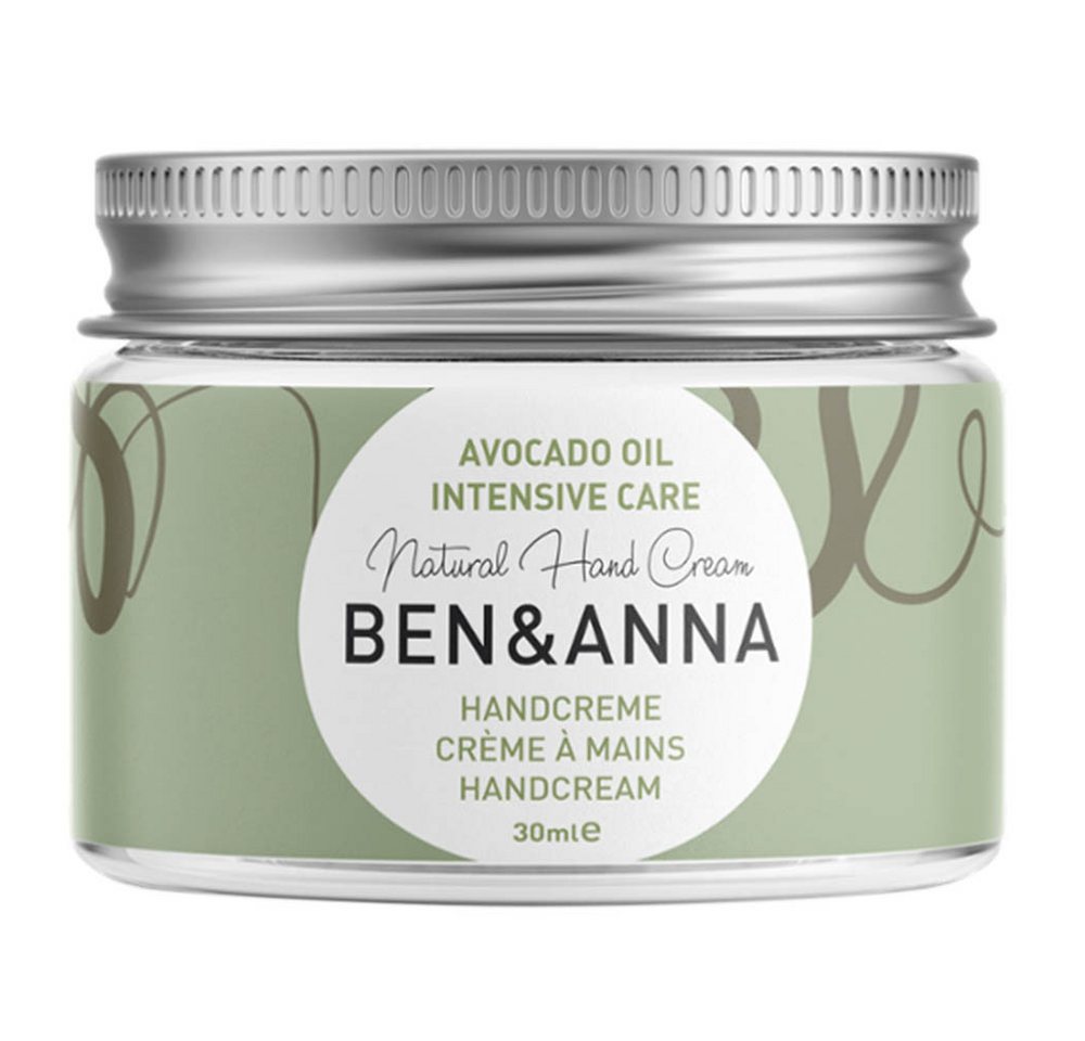 Ben & Anna Handcreme Handcreme - Avocado Oil Intensive Care 30ml von Ben & Anna