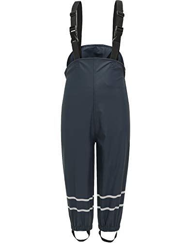 BenBoy Kinder Regenhose wasserdichte Winddicht Regenlatzhose Atmungsaktive Buddelhose Matschhose für Jungen Mädchen YK1221H-Navy Blue-128 von BenBoy