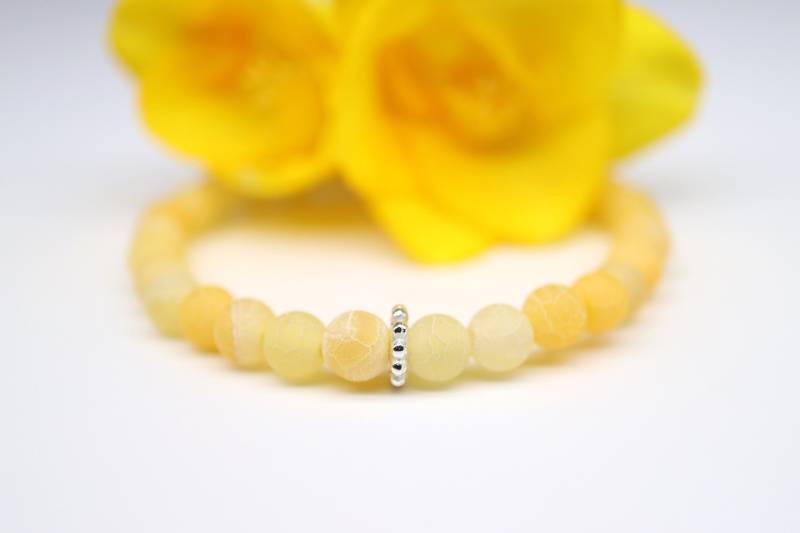 Achat Perlenarmband Mit 925 Sterling Silber Gänseblümchen Geschenk Armband Freundin von BenSchumacherShop