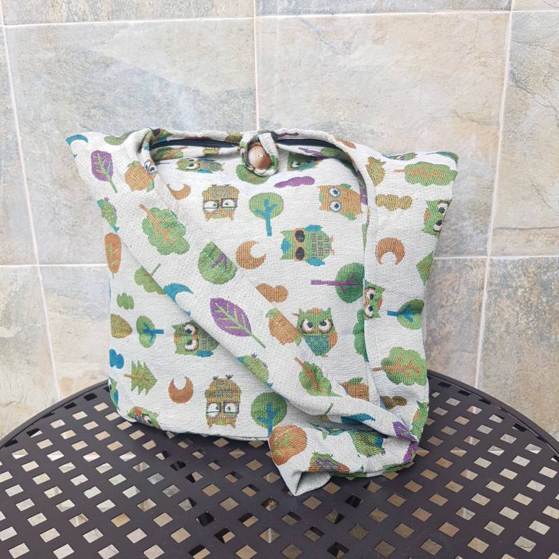 Eule-Hippie Crossbody Tasche Schulter Handtasche Messenger Bag Hobo Sling-Tasche in Sand Ol16 Eule-Hippie Crossbody Tasche Schulter Handtasche Messenger Bag Hobo Sling-Tasche in Sand Ol16 von BenThaiProducts