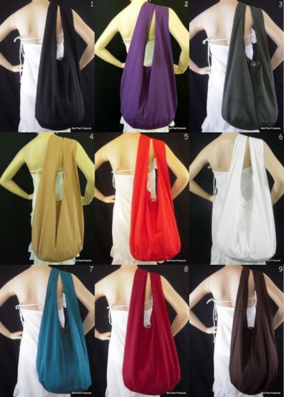 Thai Baumwolltasche Geldbörse Hippie Hobo Sling Crossbody Monk Buddha Messenger Xl Top Zip Thai Baumwolltasche Geldbörse Hippie Hobo Sling Crossbody Monk Buddha Messenger Xl Top Zip von BenThaiProducts