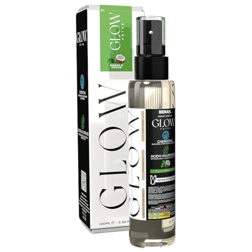 Glow Spray, Handpflege-Spray, Keratin und Hyaluronsäure von Benail