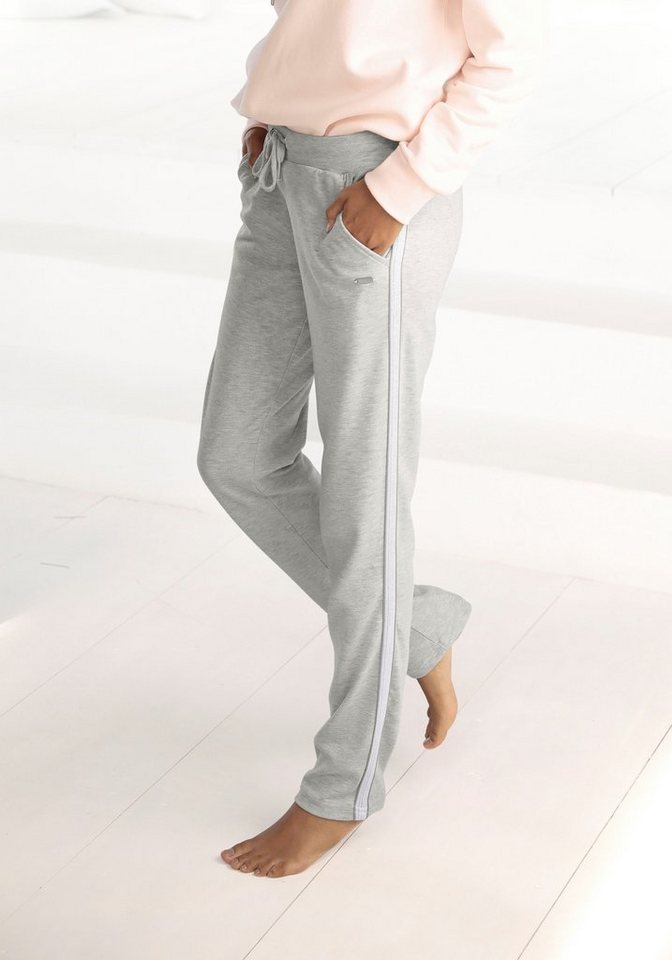 Bench. Loungewear Homewearhose mit Metallic-Streifen, Loungewear, Loungeanzug von Bench. Loungewear