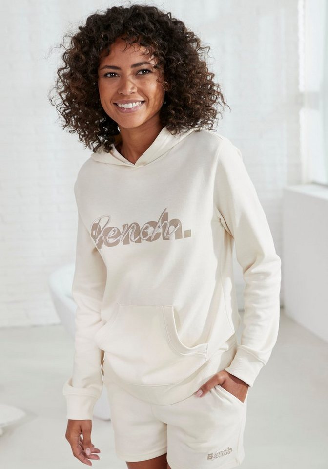 Bench. Loungewear Kapuzensweatshirt mit Kängurutasche, Loungeanzug, Hoodie von Bench. Loungewear