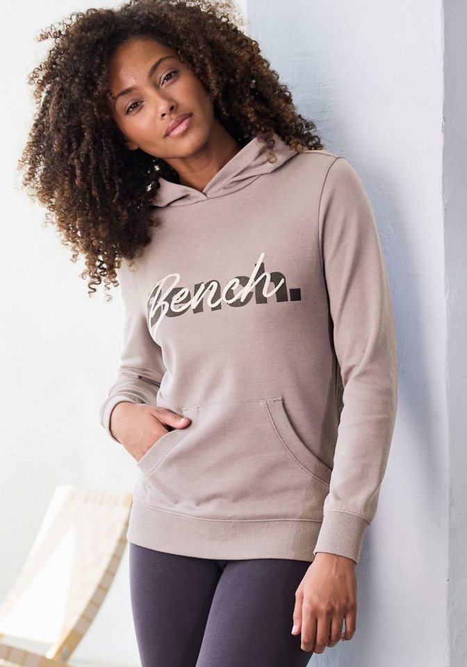 Bench. Loungewear Kapuzensweatshirt mit Kängurutasche, Loungeanzug, Hoodie von Bench. Loungewear