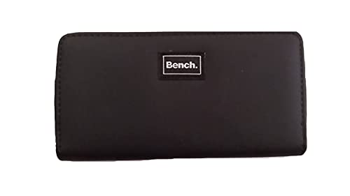 BENCH Große XXL Damen Geldbörse Portemonnaie Brieftasche Reißverschluss Clutch von BENCH