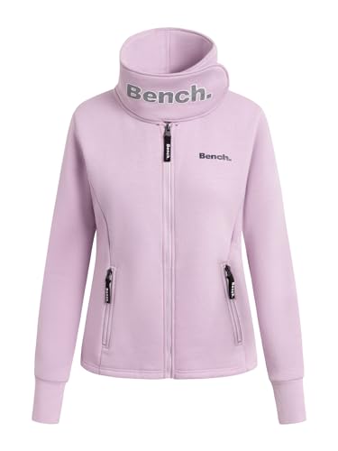 Bench Jacke HAYLO Sweatjacke rosa 40 40 von Bench