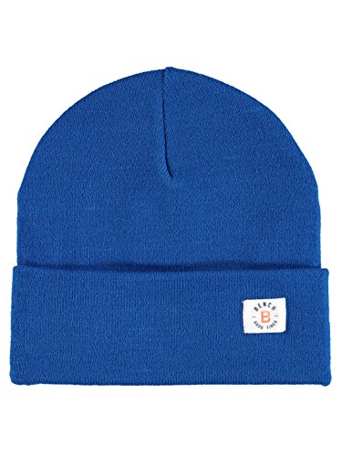 Bench Jungen Turn UP Beanie Mütze, Blau (Dark Blue Bl103), M von Bench