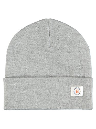 Bench Jungen Turn UP Beanie Mütze, Grau (Grey Marl Ma1023), M (Herstellergröße:M-L) von Bench