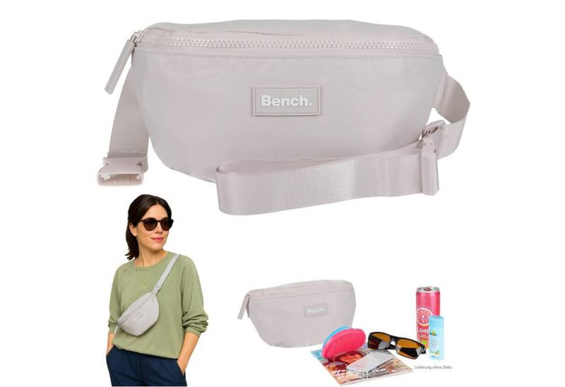 Bench. Bauchtasche Crossbag Hüfttasche Crossover Handtasche Tasche, Wimmerl klein Festivaltasche Handtasche Nova 64217 + Schlüsseletui von Bench.