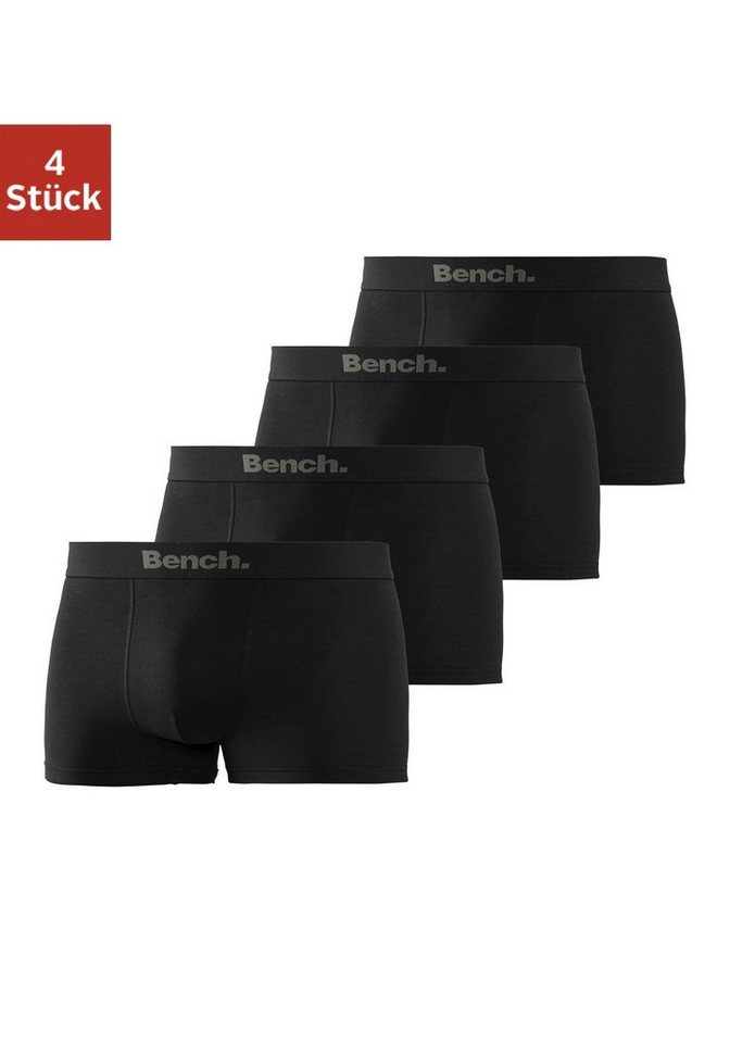 Bench. Boxer Boxershorts für Herren (Packung, 4-St) aus Baumwoll-Mix von Bench.