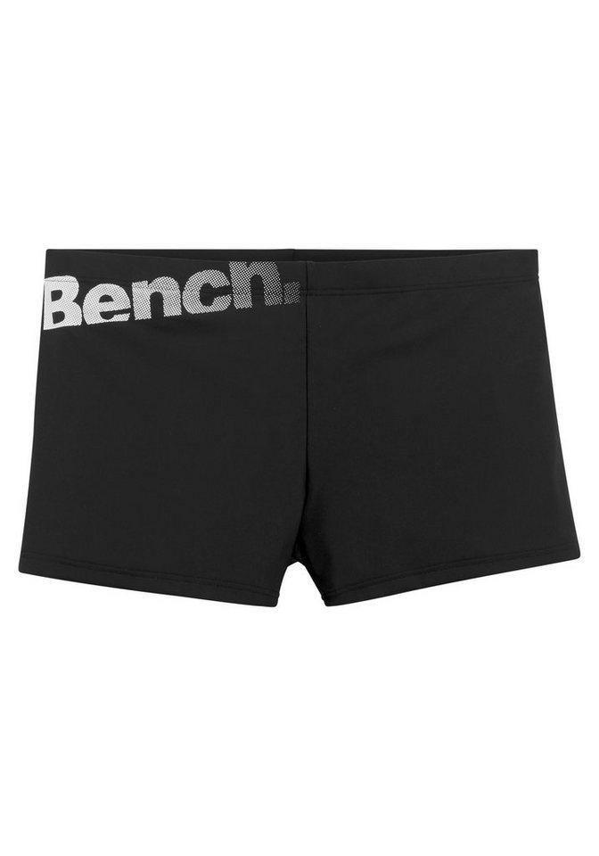 Bench. Boxer-Badehose mit Bench-Schriftzug von Bench.