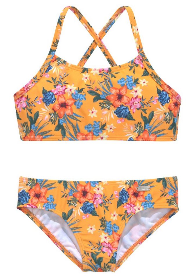 Bench. Bustier-Bikini Maui Kids mit trendigem Druck von Bench.