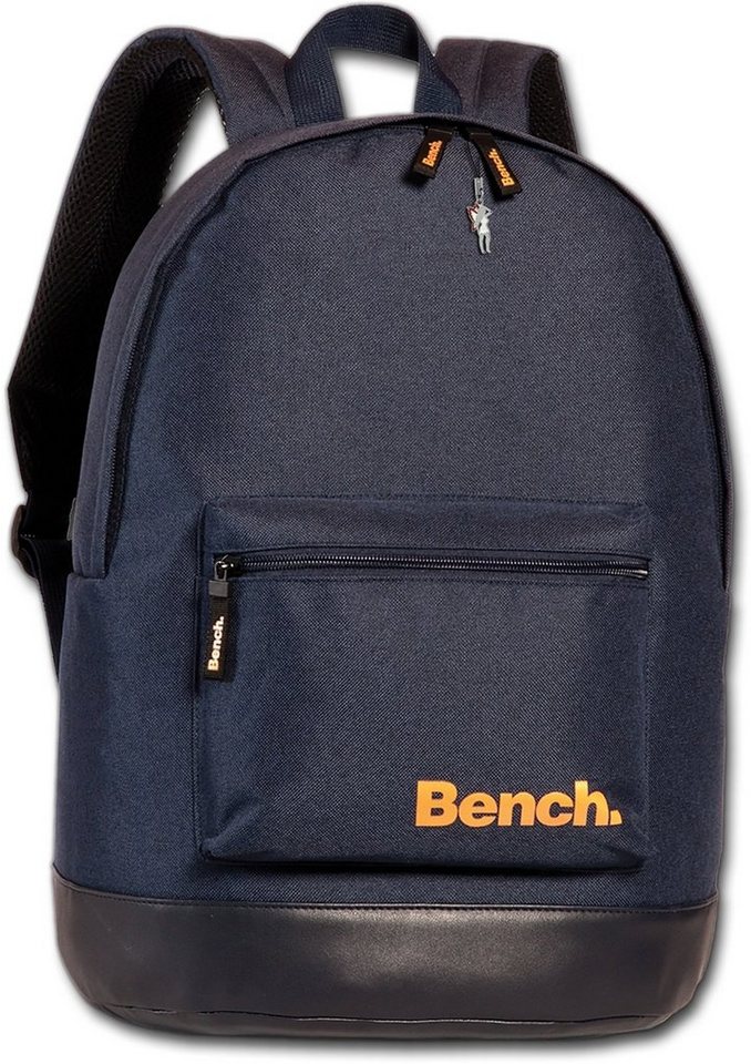 Bench. Cityrucksack Bench Daypack Rucksack Backpack blau (Cityrucksack, Cityrucksack), Freizeitrucksack, Cityrucksack aus Kunstleder, Polyester in blau Größe von Bench.