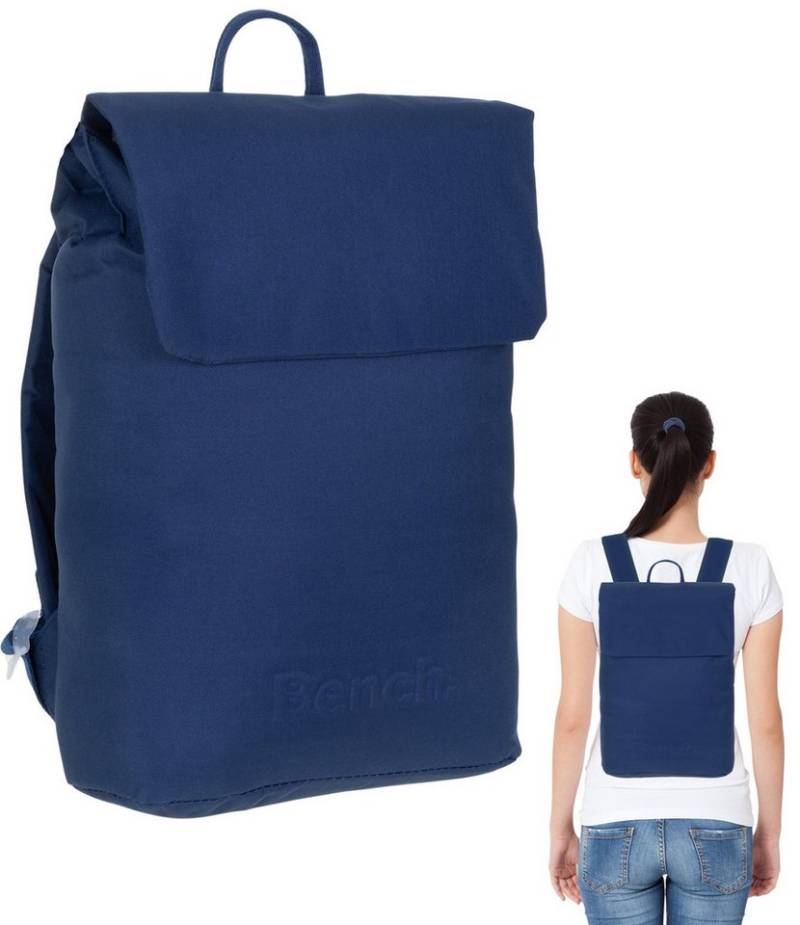 Bench. Cityrucksack Rucksack Bench Loft York klein Damenrucksack Tasche, DIN A4 Medium Damen Handtasche mit Geheimfach 64200 + Schlüsselbörse von Bench.