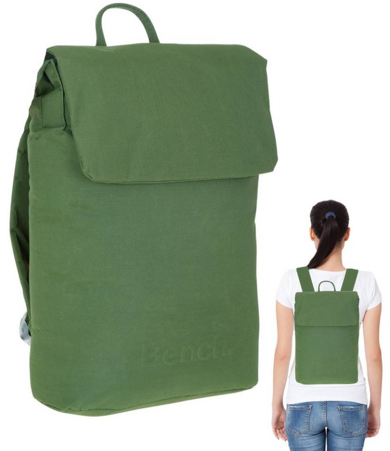 Bench. Cityrucksack Rucksack Bench Loft York klein Damenrucksack Tasche, DIN A4 Medium Damen Handtasche mit Geheimfach 64200 + Schlüsselbörse von Bench.