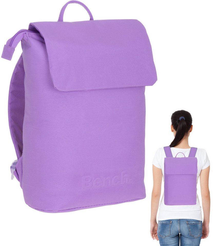 Bench. Cityrucksack Rucksack Bench Loft York klein Damenrucksack Tasche, DIN A4 Medium Damen Handtasche mit Geheimfach 64200 + Schlüsselbörse Bench. Cityrucksack Rucksack Bench Loft York klein Damenrucksack Tasche, DIN A4 Medium Damen Handtasche mit Geheimfach 64200 + Schlüsselbörse von Bench.