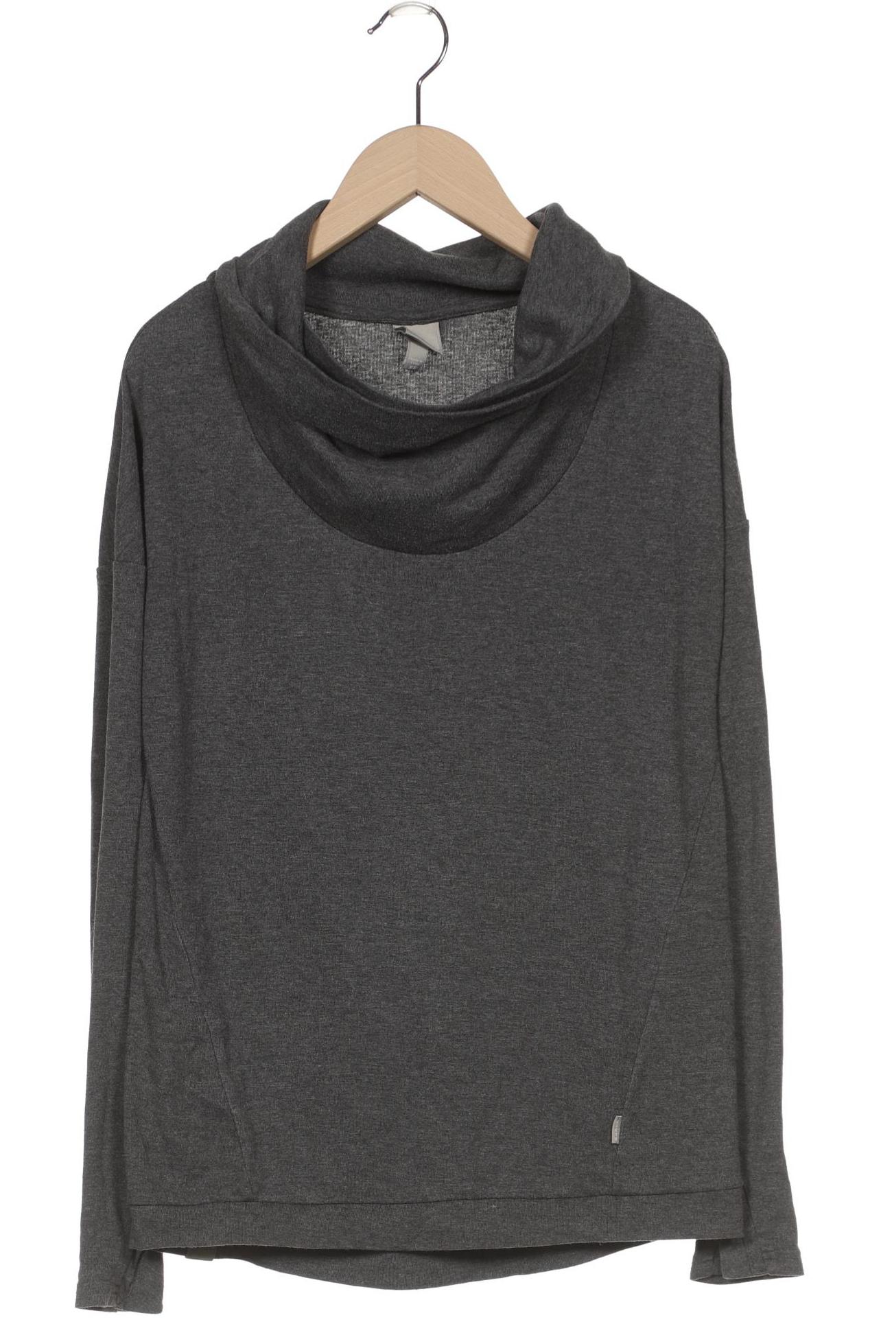 Bench. Damen Langarmshirt, grau, Gr. 34 von Bench.