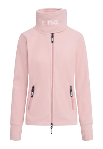 BENCH. Fleecejacke FUNNEL, Farbe:ROSE, Größe:46 von BENCH