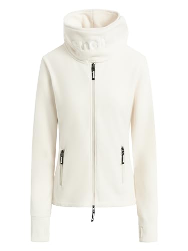 Bench. Fleecejacke FUNNEL, Farbe:WINTER WHITE, Größe:42 von Bench