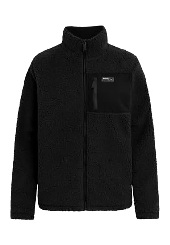Bench. Fleecejacke HENSLEY, Farbe:BLACK, Größe:M (38) von Bench