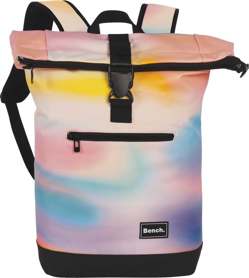 Bench. Freizeitrucksack Bench Rucksack bunt/mehrfarbig Rucksack (Businessrucksack), Damen, Jugend Freizeitrucksack Kunststoff, mehrfarbig ca. 56cm hoch von Bench.