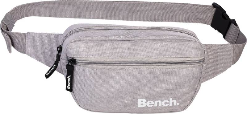 Bench. Gürteltasche Bench Tasche hellgrau Gürteltasche klein (Gürteltasche), Damen, Jugend Polyester Gürteltasche, hellgrau ca. 23cm von Bench.