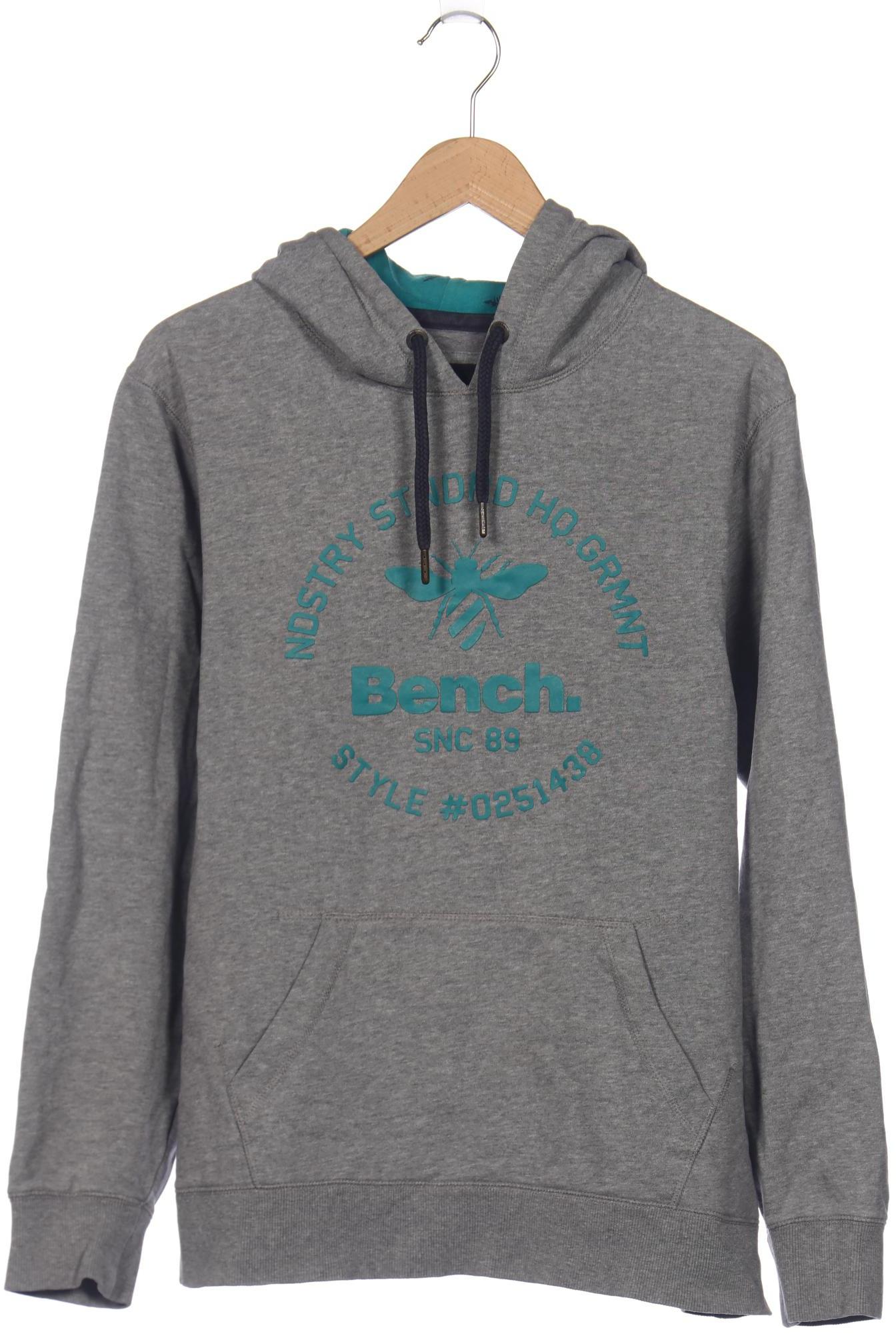 Bench. Herren Kapuzenpullover, grau von Bench.