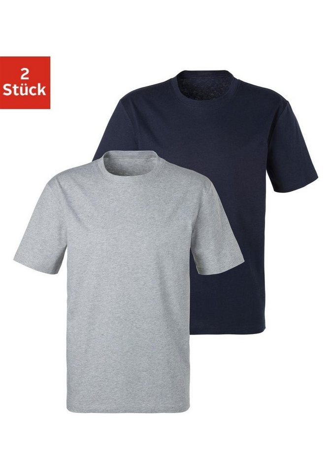 Bench. Loungewear T-Shirt (2er-Pack) Basic in uni von Bench. Loungewear