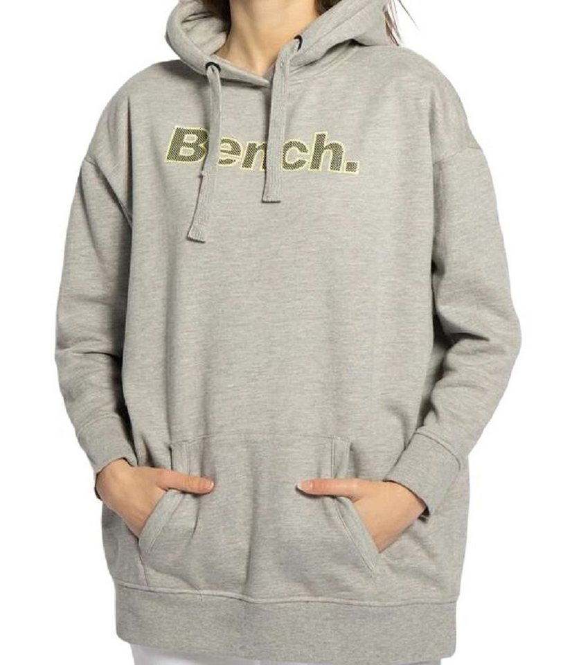 Bench. Longsweatshirt DAYLA Sweatkleid mit frontalem Logoprint von Bench.