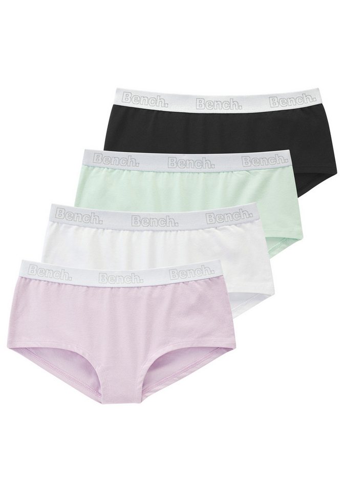 Bench. Panty (Packung, 4-St) mit weichem Logo-Bündchen von Bench.