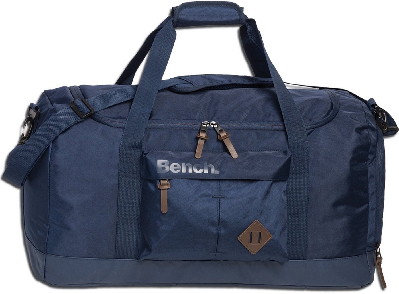 Bench. Reisetasche Bench Reisetasche Sporttasche Nylon (Sporttasche), Herren, Damen, Jugend Tasche strapazierfähiges Textilnylon dunkelblau von Bench.