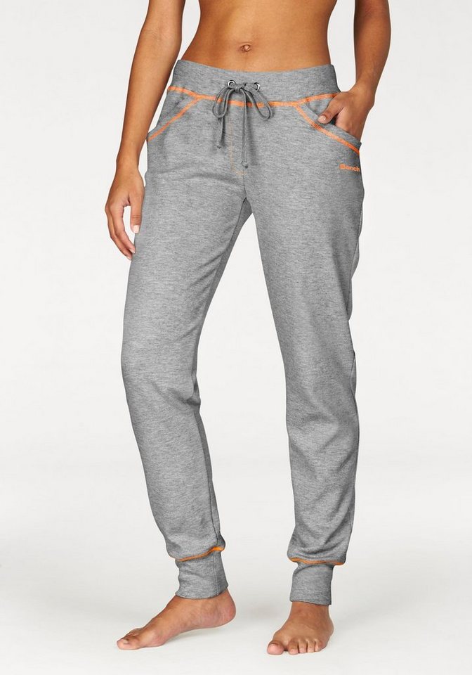 Bench. Loungewear Relaxhose mit kontrastfarbenen Nähten, Loungewear von Bench. Loungewear