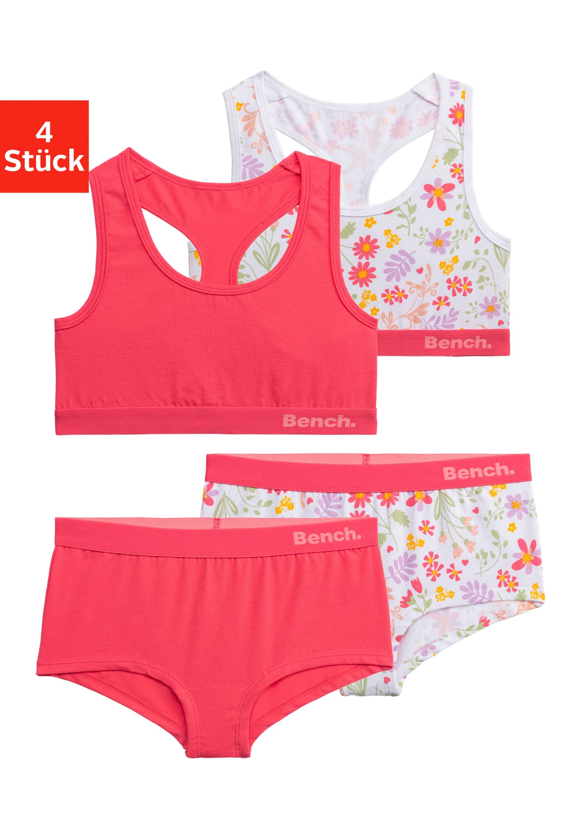 Bench. Set: Bustier, (4 tlg., mit Panty) von Bench.