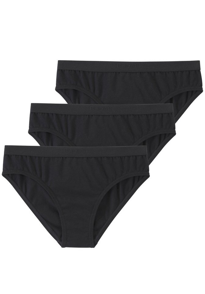 Bench. Slip (Packung, 3-St) mit weichem Webbund und Bench Schriftzug von Bench.