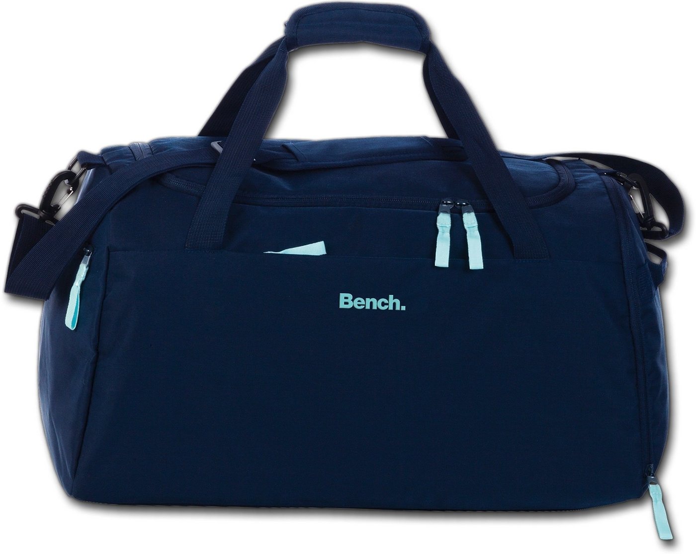 Bench. Sporttasche Bench Damen Sporttasche Nylon blau, Damen Tasche Nylon blau, groß 50x30x29cm, uni von Bench.