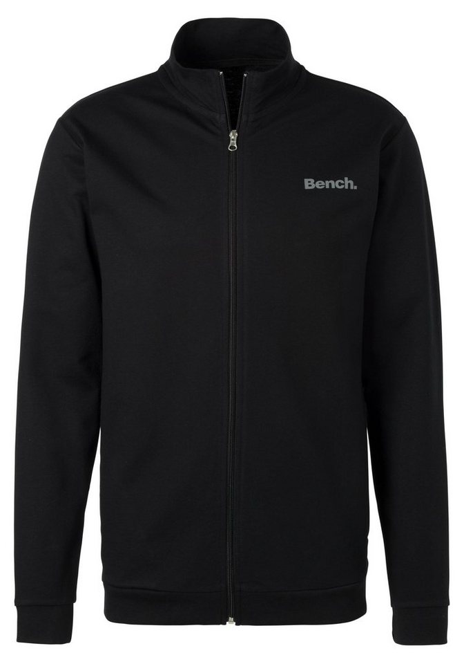 Bench. Loungewear Sweatjacke mit seitlichen Eingrifftaschen, aus leichter und bequemer Sweatware Bench. Loungewear Sweatjacke mit seitlichen Eingrifftaschen, aus leichter und bequemer Sweatware von Bench. Loungewear