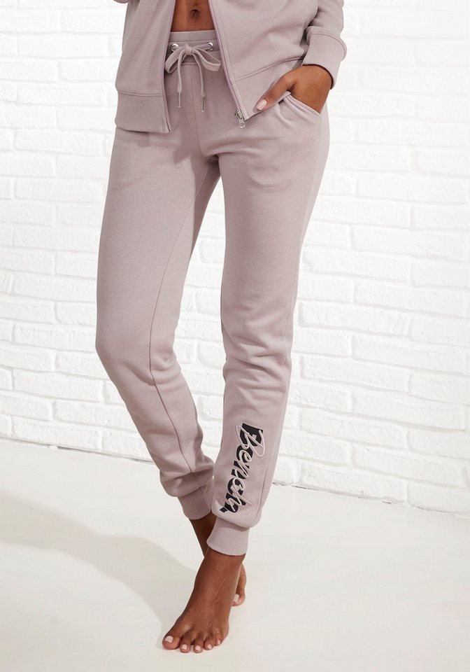 Bench. Loungewear Sweatpants mit Logodruck und Stickerei, Loungewear von Bench. Loungewear