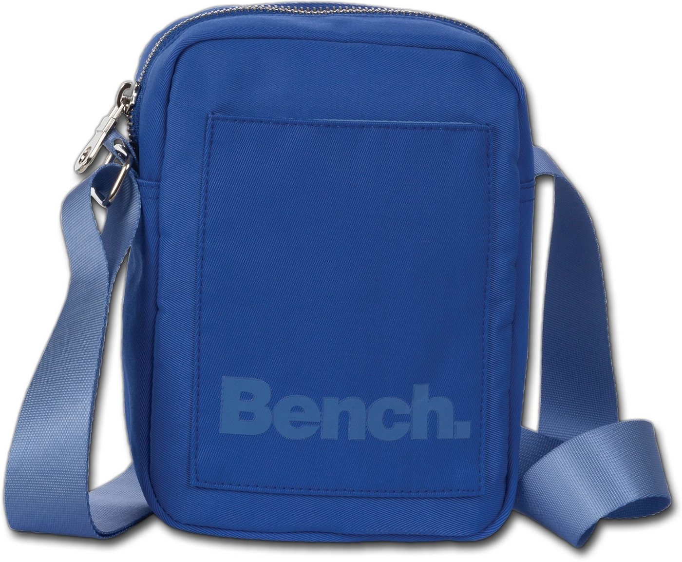 Bench. Umhängetasche Bench Unisex Umhängetasche Nylon blau (Umhängetasche, Umhängetasche), Umhängetasche Nylon blau, ca. 14cm, uni von Bench.