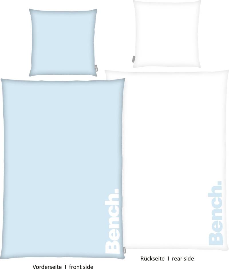 Bench. Wendebettwäsche "Bench in Gr. 135x200 oder 155x220 cm" Bettwäsche aus Baumwolle, moderne Bettwäsche mit Wendeoptik von Bench.