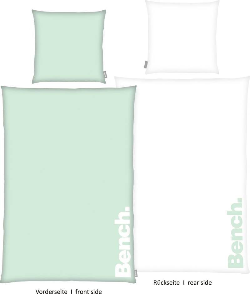 Bench. Wendebettwäsche "Bench in Gr. 135x200 oder 155x220 cm" Bettwäsche aus Baumwolle, moderne Bettwäsche mit Wendeoptik von Bench.