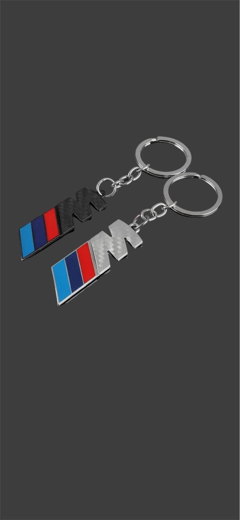 Bmw M Schlüsselanhänger Keychain Hochwertiges Metall Mit Carbon Optik von BenchiDE