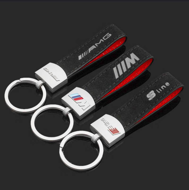 Hochwertiger M/Amg S-Line Schlüsselanhänger Keychain in Premium-Alcantara Optik Hochwertiger M/Amg S-Line Schlüsselanhänger Keychain in Premium-Alcantara Optik von BenchiDE